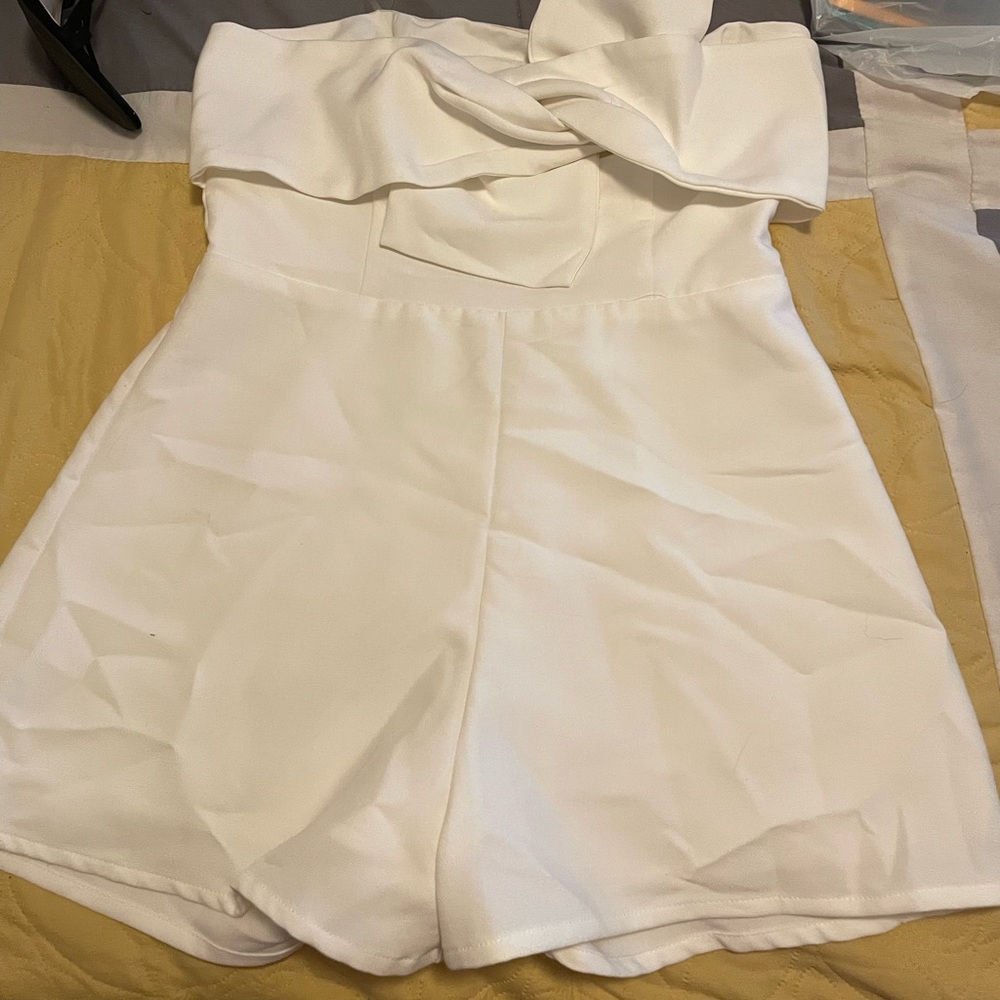 White romper